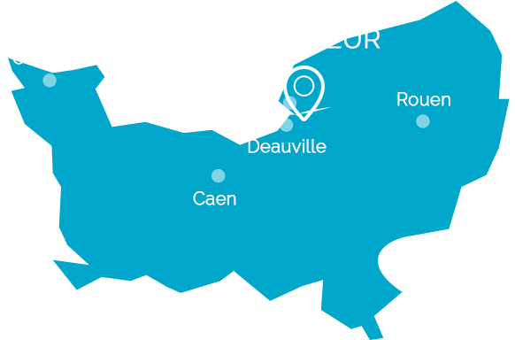 Carte Honfleur