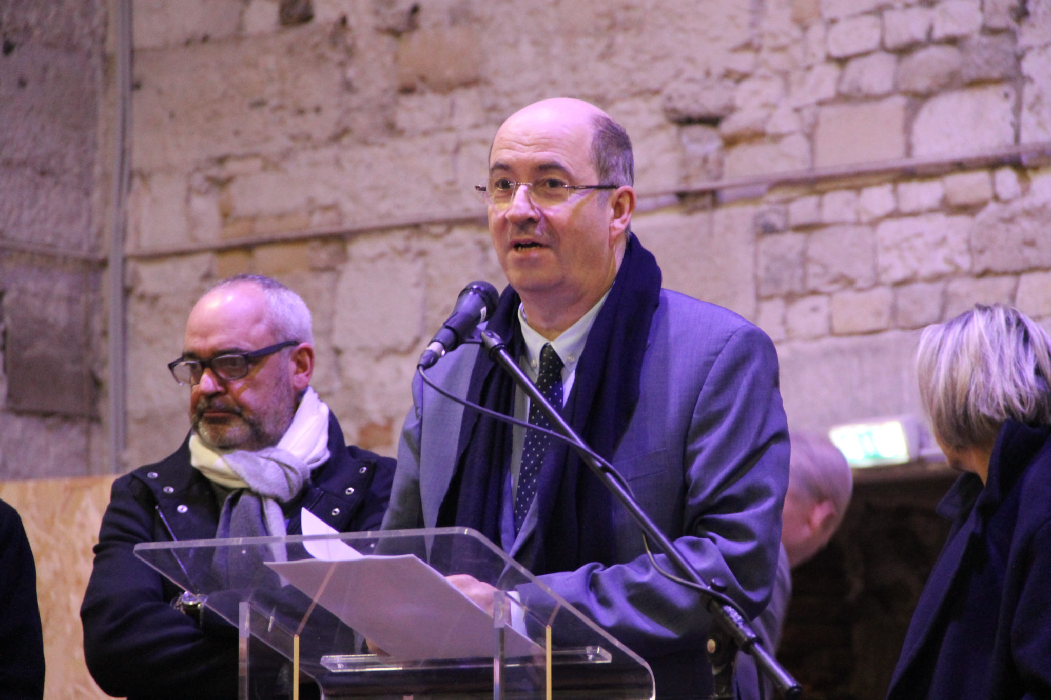 Michel Lamarre a présenté ses vœux à la population Mairie de Honfleur