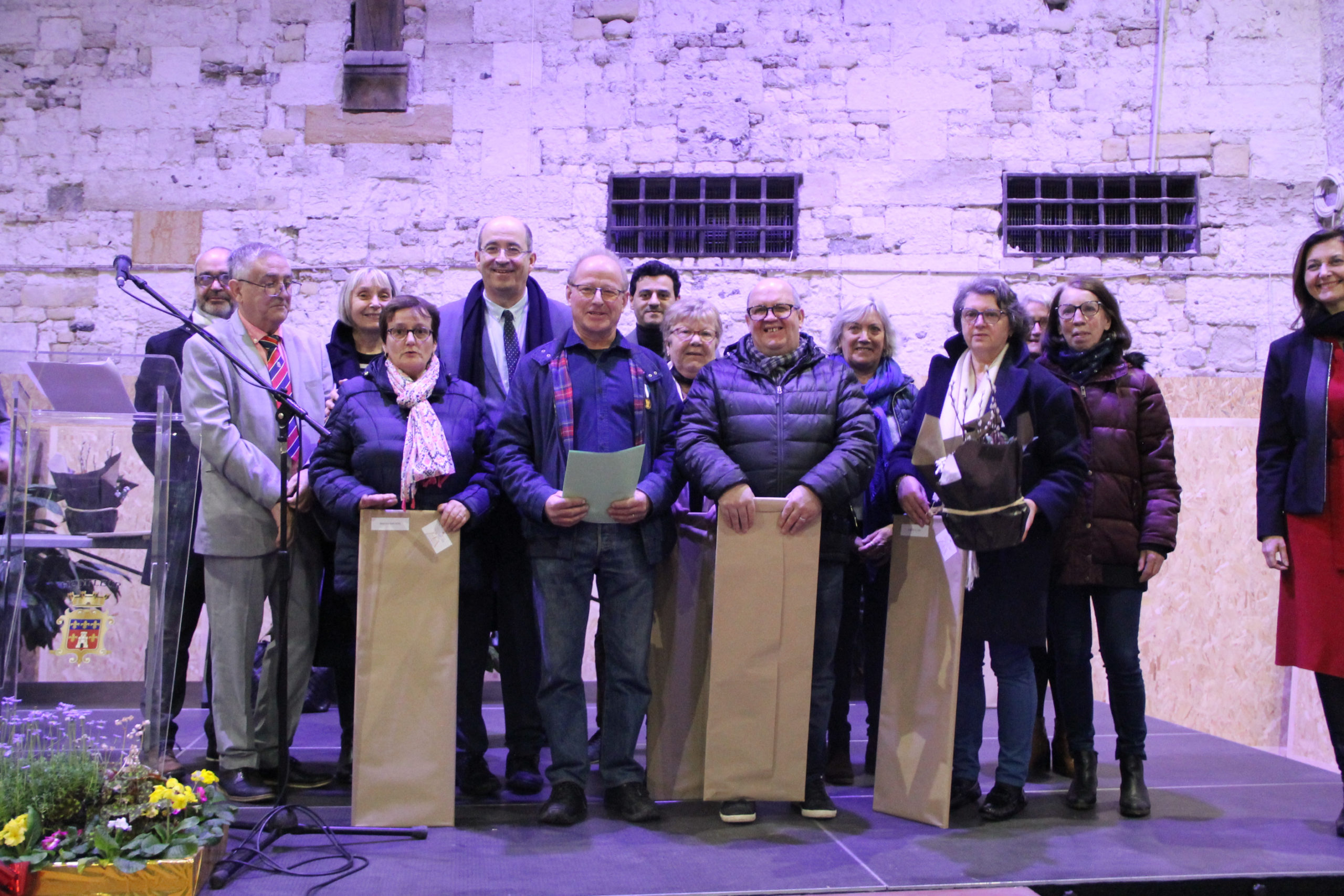 Michel Lamarre a présenté ses vœux à la population Mairie de Honfleur