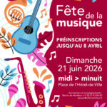 Les pré-inscriptions sont lancées pour la fête de la musique ! 
