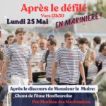 Participez au record du monde de port de marinière et venez chanter ! 