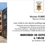 Réunion publique le 28 octobre au Grenier à Sel 